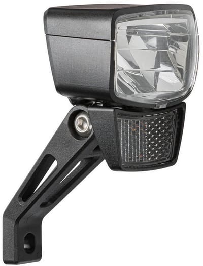 AXA Nxt 60 Steady Dynamo Fietsverlichting – LED Fietslampjes Voorlicht – 60 Lux Fietslicht met Standlicht – Goedgekeurde Koplamp