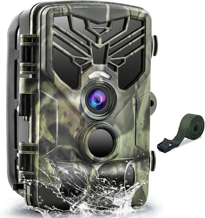 Wildcamera met Nachtzicht - Buitencamera - Waterdicht - Full HD - Natuurcamera