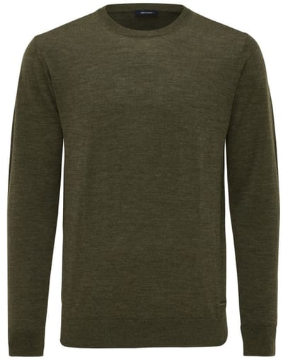 Tresanti FABIAN | Merino round neck Dark green (TRKWJE132 - 902)