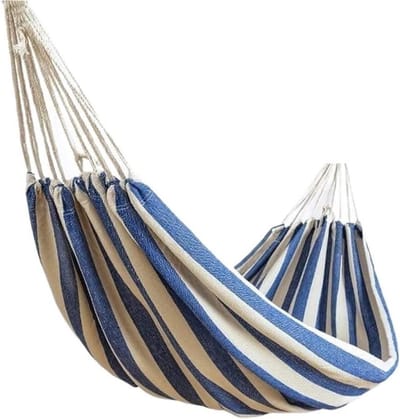 Draagbare Hangmat - Buiten Hangmat - Ontspannen Buiten - Compact Ontwerp - 200 x 80cm - Blauw