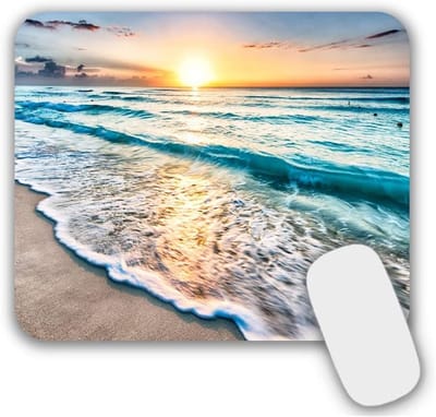 SnelShoppen - Gaming Mouse Pad 24x20cm - Elegante Design Muismat voor Computer en Laptop - Perfect voor Kantoor en Thuisgebruik - Draagbare Muismat