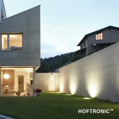 HOFTRONIC Ramsay LED Grondspot Vierkant - Dimbaar - GU10 - 4000K neutraal wit - 4 Watt 345 Lumen - Tuinspot  - RVS - IP67 waterdicht - Overrijdbaar