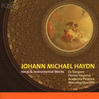 Ex Tempore, Academia Palatina, Marcolini Quartett - Michael Haydn: Vocal & Instrumental Works (CD)