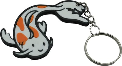 Koi sleutelhanger - 3d geprint - Cadeau liefhebber – Sleutelhanger dier - 8cm
