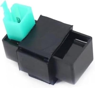 Motorfiets Bobine - Ontsteker Commutator - Motor Starten - Waterdichte Constructie - 5 Pin - Zwart