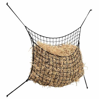 vidaXL - Hooinetten - 2 - st - 90x60 - cm - rechthoekig - polypropeen - zwart