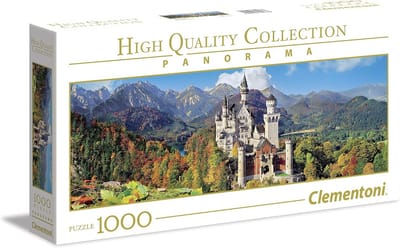 Panorama Puzzel - Landschap Legpuzzel - Ontspannend Tijdverdrijf - Extra Breed Formaat - 98x30 cm - Meerkleurig