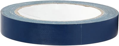 Canvas tape, B: 19 mm, blauw, 25 m/ 1 rol