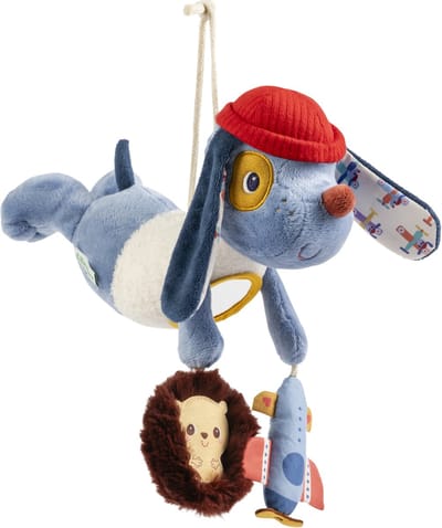 Lilliputiens - Actie-nomade - Multifunctionele speelknuffel - Jules de hond