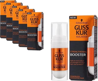 6 stuks Gliss Kur Haarbooster 15 ml - Voordeelverpakking