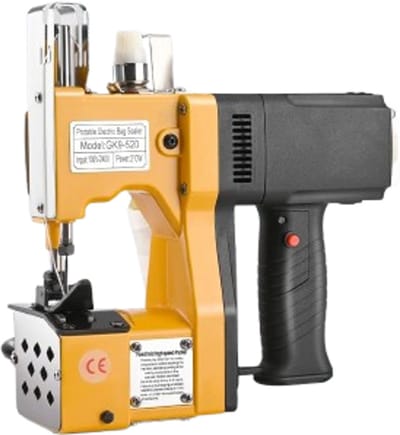 Velori Elektrische Zaksluitmachine GK9-520 - Draagbare Naaimachine - Verpakkingsmachine - Overlock Sluitmachine - Industriële Zaknaaier - 190W - 2000-2600 steken/min - 0,5-10 mm