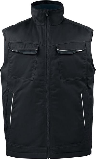 Projob Bodywarmer 645704 Zwart - Maat XS