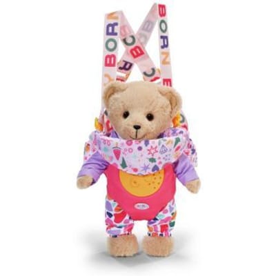 Zapf Creation BABY Born Draagzak hart-aan-hart Pinplay Poppen toebehoren