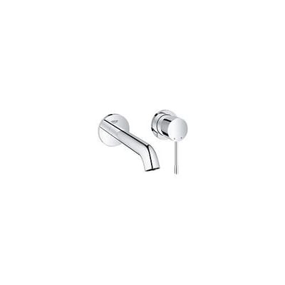 GROHE Essence Wandgemonteerde Inbouw Wastafelkraan - Exclusief Inbouwdeel - Waterbesparend - Chroom