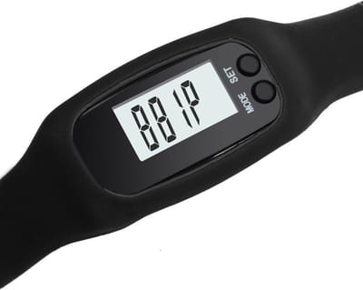 Digitale LCD Stappenteller - Run Stap - Calorie - Loopafstand - Teller - Stappenteller - Zwart -