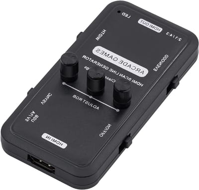 Draagbare HDMI Scanline Generator voor Retro Gaming, MAME, Arcade en Emulator - Audio Video Output Board