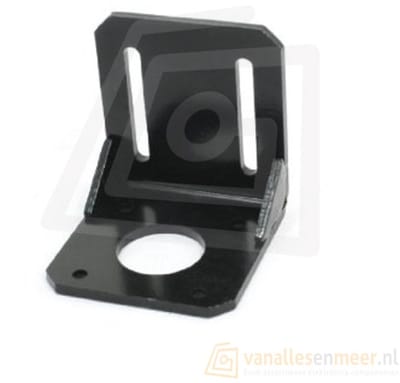 Montagebeugel NEMA 17 voor 3D printer en CNC Stappenmotor Bevestiging Zwart