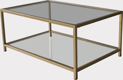 Astro Salontafel | METALEN FRAME | Goud - Emob - Salontafel - Goud - Metaal