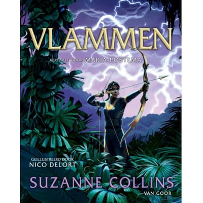 Vlammen - De Hongerspelen - Suzanne Collins