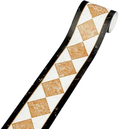 MTTproducts- Behangborder Zelfklevend - 2 Rollen - Decoratie voor Woonkamer/Keuken/Badkamer - Hoogwaardig PVC - 10x500 cm - Slijtvast en Duurzaam - Muurstickers