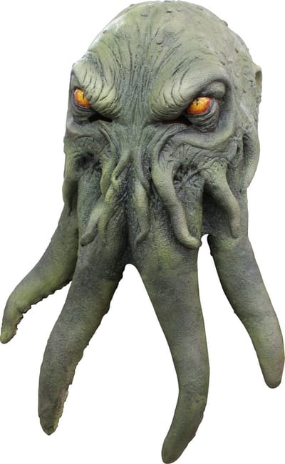 "3/4 Masker Octopus Halloween  - Verkleedmasker - One size"