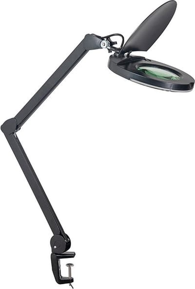 Highlight Moderne Wandlamp Loeplamp 1 Lichtpunt Rond Zwart Aluminium Woonkamer