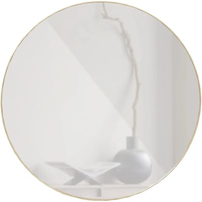 WOOOD Doutzen Spiegel - Metaal - Goud - 80x80x5