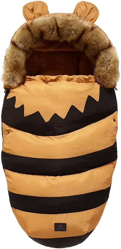 Baby slaapzak - Voetenzak kinderwagen - Warmte buiten - Wind en waterdicht - 100x48 cm - Bij