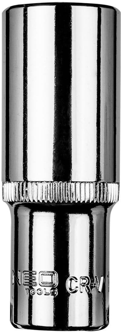 NEO - Zeskant Dopsleutel - 3/8" - Lang - 17 mm - Chroom-vanadiumstaal