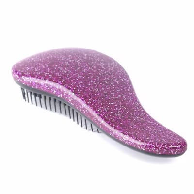 Glitter borstel - Anti-klitborstel - Ontklitter - Anti-klit borstel - Glitter Brush - Anti-Klit Hairbrush - Detangling - Roze - CHPN