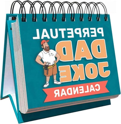 Papa grap kalender - Bureaukalender Vaders - Dagelijkse Humor - 365 Grappen met Illustraties - 5.75 x 5.25 inch - Full-color
