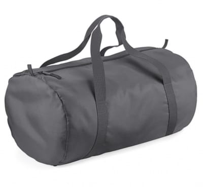 Bagbase Sporttas - grijs - 32 liter - weekendtas - 50 x 30 x 26 cm - polyester - 1 compartiment