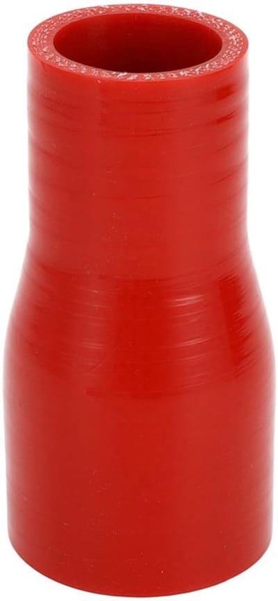 Koelmiddelslang 100 mm - Siliconenslang - Rood - Binnendiameter 32 mm/45 mm - Temperatuur tot 300℃ - Meerlaags weefselproces