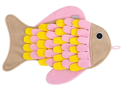 Famanu – Snuffeltapijt - snuffelmat voor katten - kattenspeelgoed - snuffeldeken - langzame voeding - interactief voor katten