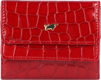 Braun Buffel Verona Portemonnee Dames - Ritsportemonnee - Leer - Rood