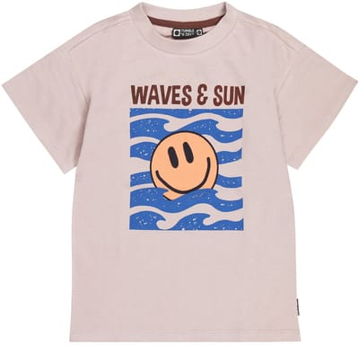 TUMBLE 'N DRY Coral Reef Polo's & T-shirts Jongens - Polo shirt - Beige - Maat 110