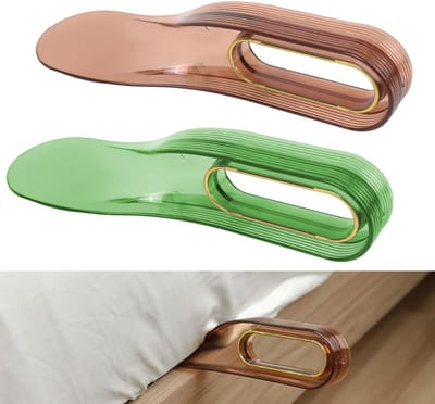2-pack matraslifter voor het verschonen van lakens, bedlaken-oprolhulpmiddel voor het opmaken van het bed, matras-oprolhulpmiddel (oranje en groen)