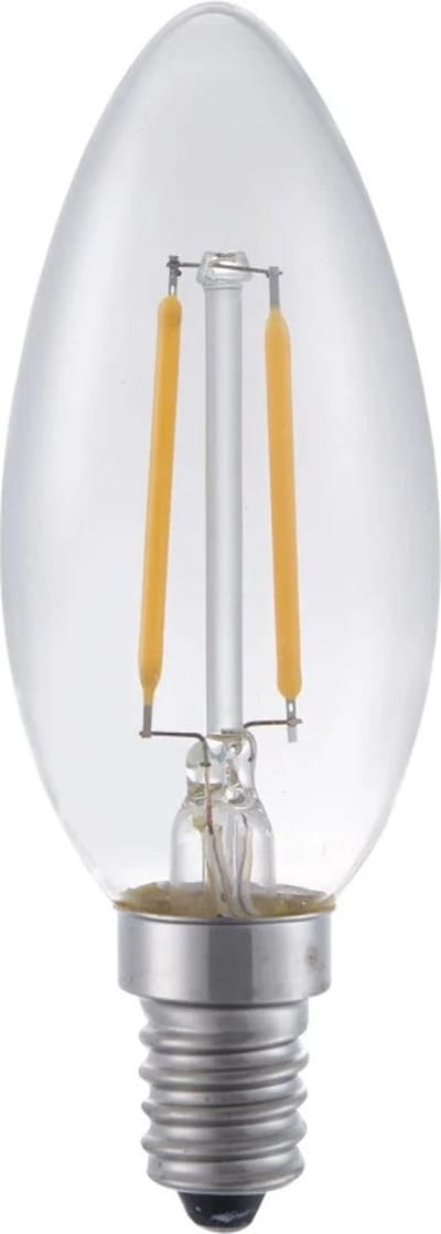 SPL LED Filament Kaarslamp 1.5W / 2200K DIMBAAR