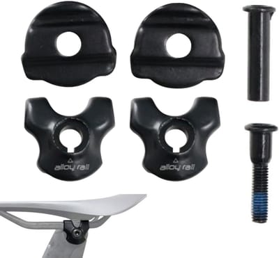 Zadelpenklem Fiets - Zadelbuis clip - Zadel Stabiliseren - Brede Compatibiliteit - 7x7mm en 7x9mm - Zwart