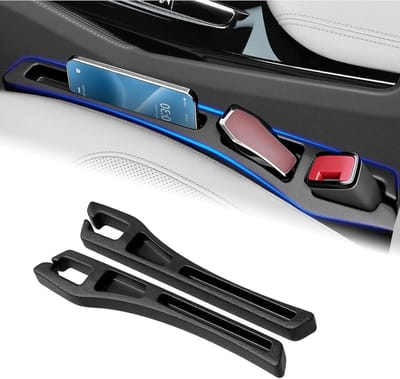 Crevice Filler voor Autostoel - 2 Stuks Auto Accessoire, Organizer en Gap Filler voor Stoelen