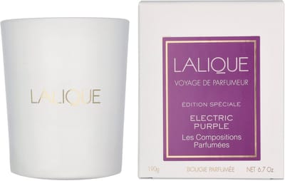 Lalique Electric Purple Candle 190g