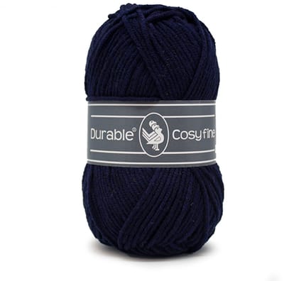 Durable Cosy Fine - 321 navy - Katoen/Acryl Garen