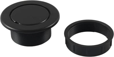 Parasolgatafdekking - Tafeladapter Gatplug - Bescherming Tafelgat - Universele Pasvorm - 50-52 mm gat - Zwart
