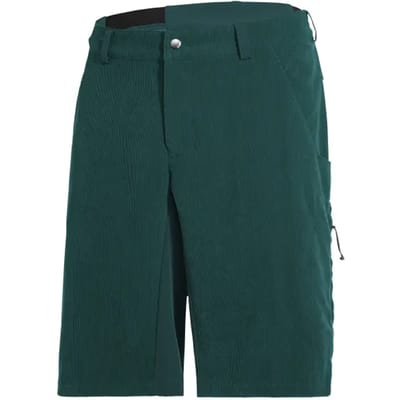 VAUDE Loamer Base Ribfluwelen Shorts, Fietsshorts zonder gevoerde inzet, Heren Fiets-Sportbroeken, regular pasvorm