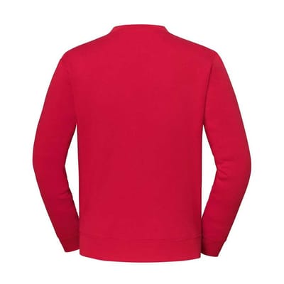 Fruit of the Loom Heren Iconic Premium Ingelegd Sweatshirt (Rood)