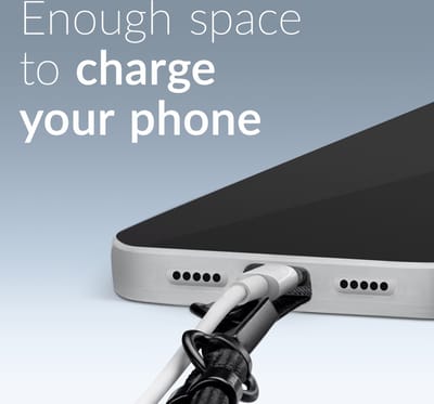 Mobilize Universeel Telefoonkoord Verstelbaar - Grijs