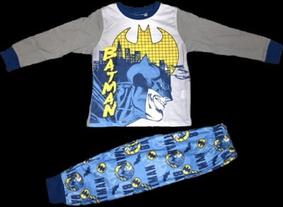 Batman Pyjama - Maat 98/104 - Jongenspyjama - Blauw