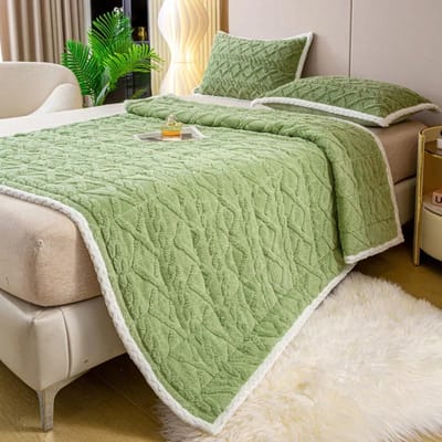 Drap-housse doux chaud en peluche Housse de matelas en velours Housse de lit moelleuse de haute qualité Housse de lit d'hiver douce pour couple de luxe pour lit double 90x200cm-1pc beige