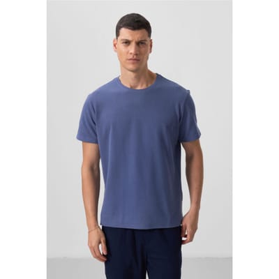 Heren Regular Fit Crew Neck T-shirt