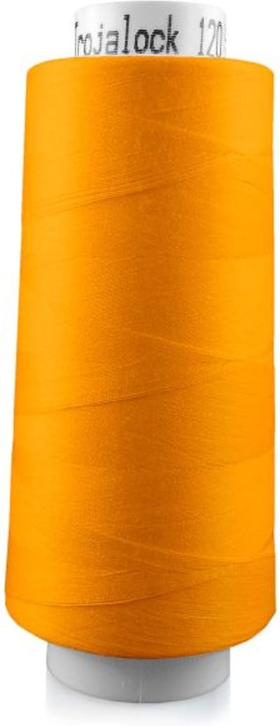 Amann Troja Lockgaren 2500m kleur nr. 6055 - neon licht oranje